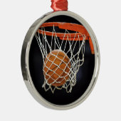 Basketballverzierung Ornament Aus Metall (Rechts)