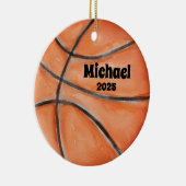 Basketballverzierung, Ornament, Kinder Sport Keramik Ornament (Rechts)
