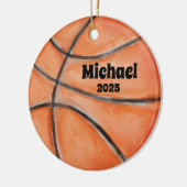 Basketballverzierung, Ornament, Kinder Sport Keramik Ornament (Links)