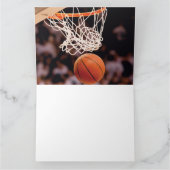 Basketballwertung Dankeskarte (Innenseite)