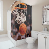 Basketballwertung Duschvorhang (Beispiel)