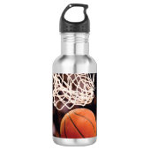 Basketballwertung Edelstahlflasche (Vorderseite)