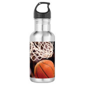 Basketballwertung Edelstahlflasche (Vorderseite)
