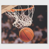 Basketballwertung Geschenkpapier (Flach)