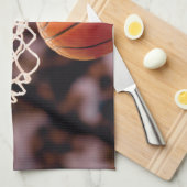 Basketballwertung Geschirrtuch (Viertel Falte)