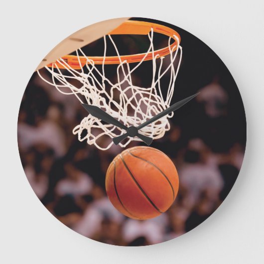 Basketballwertung Große Wanduhr (Vorderseite)
