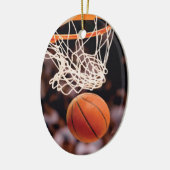 Basketballwertung Keramik Ornament (Links)