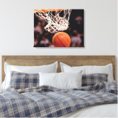 Basketballwertung Leinwanddruck (Insitu (Schlafzimmer))