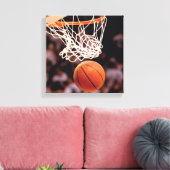Basketballwertung Leinwanddruck (Insitu (Wohnzimmer))