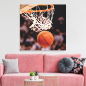 Basketballwertung Leinwanddruck (Insitu (Wohnzimmer))