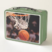 Basketballwertung Metall Brotdose (Rückseite)
