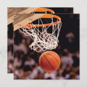 Basketballwertung Mitteilungskarte (Vorne/Hinten)