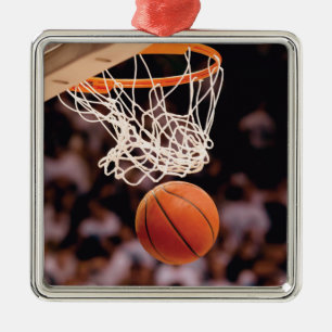 Basketballwertung Ornament Aus Metall