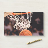 Basketballwertung Post-it Klebezettel (Auf Schreibtisch)