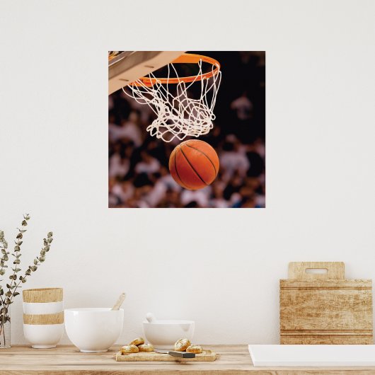 Basketballwertung Poster (Küche)