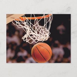 Basketballwertung Postkarte