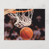 Basketballwertung Postkarte (Vorderseite)