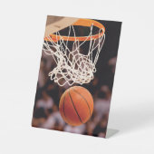 Basketballwertung Sockelschild (Vorderseite)