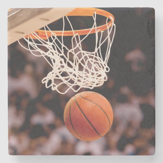 Basketballwertung Steinuntersetzer (Vorderseite)