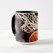Basketballwertung Tasse (Vorderseite Links)