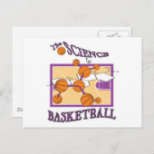 Basketballwissenschaft Postkarte (Vorne/Hinten)