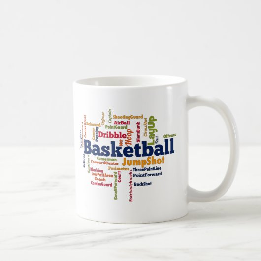 Basketballwolke Kaffeetasse (Rechts)