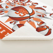 Basketballzimmerdekor für Mädchen Sportsstar Orang Sherpadecke (3/4)