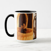 Basketeer-Kätzchen-Tasse Tasse (Links)