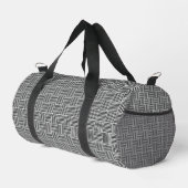 Basketweave Design Duffel Bag Duffle Bag (Rechte Ecke)
