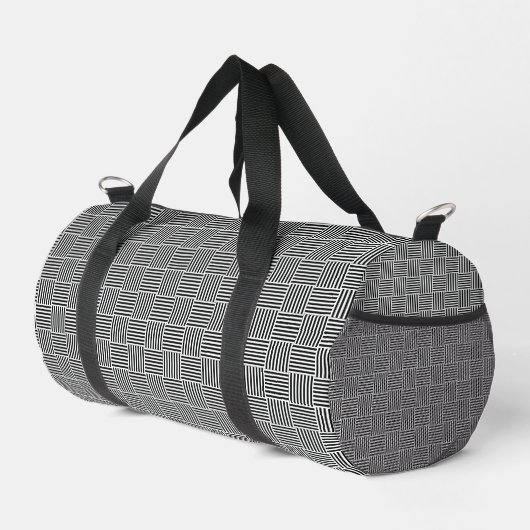 Basketweave Design Duffel Bag Duffle Bag (Rechte Ecke)