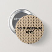 BASKETWEAVE ~ fertigen sich besonders an! Button (Vorne & Hinten)