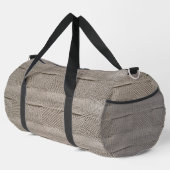 Basketweave Patchwork Strick von Shirley Taylor Duffle Bag (Rechte Ecke)