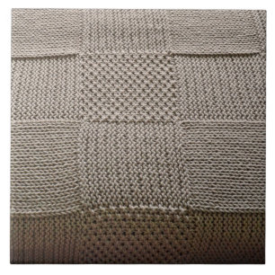 Basketweave Patchwork Strick von Shirley Taylor Fliese