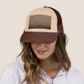 Basketweave Patchwork Strick von Shirley Taylor Truckerkappe (Beispiel)
