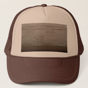 Basketweave Patchwork Strick von Shirley Taylor Truckerkappe