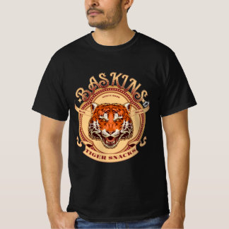 Baskins Real Meat Tiger Snacks Vintag Sign T-Shir T-Shirt