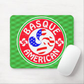 Baskisch American Euskara Lauburu Cross Mousemat Mousepad (Mit Mouse)