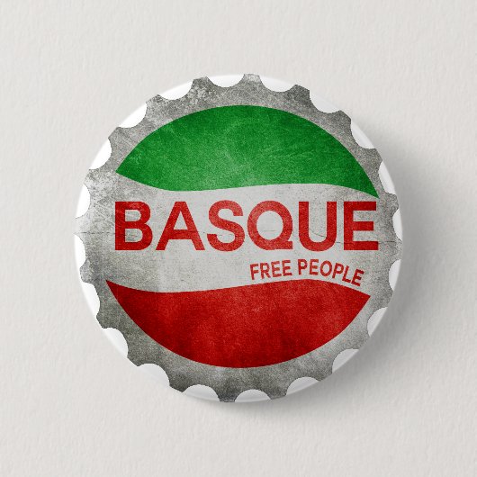 Baskisch Bayonne Euskadi Button (Vorderseite)