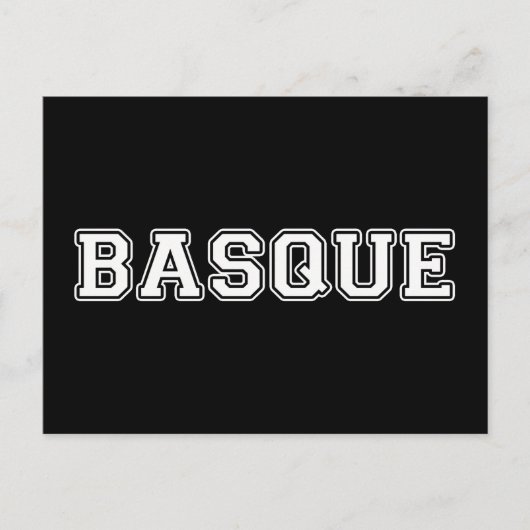 Baskisch Postkarte (Vorderseite)