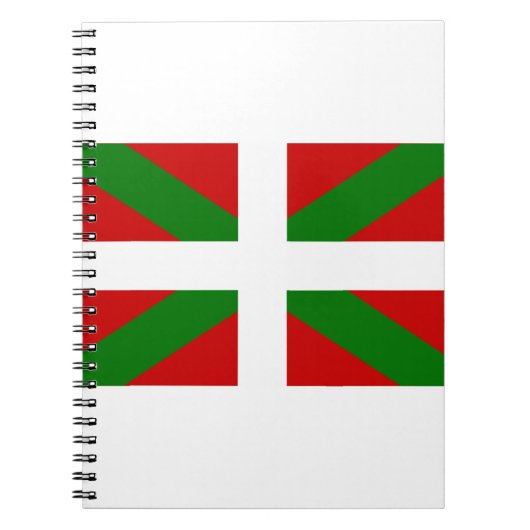 baskische Flagge Notizblock (Vorderseite)