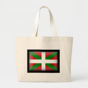 Baskische Flagge País Vasco Jumbo Stoffbeutel