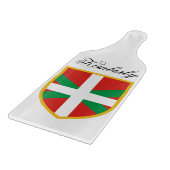 Baskische Flagge Schneidebrett (Ecke)