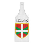 Baskische Flagge Schneidebrett (Vorderseite)