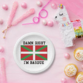 Baskische Flagge Spanien Pappteller (Party)