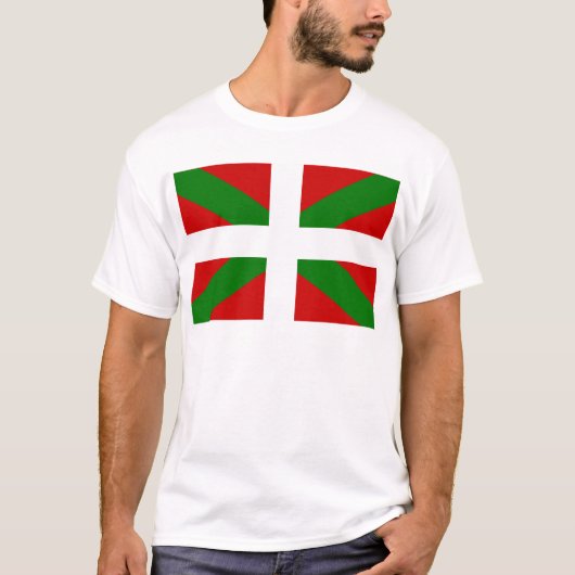 Baskische Flagge T-Shirt (Vorderseite)