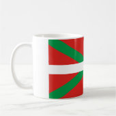 Baskische Flaggen-Tasse Kaffeetasse (Links)