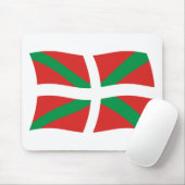 Baskische Menschen Flaggenmousepad Mousepad (Mit Mouse)