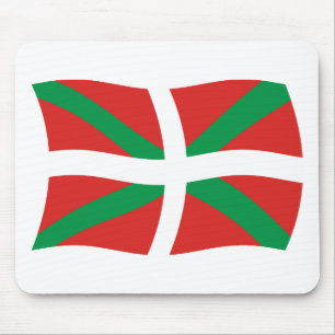 Baskische Menschen Flaggenmousepad Mousepad