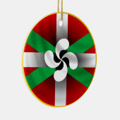 Baskische Verzierung Keramikornament (Rechts)