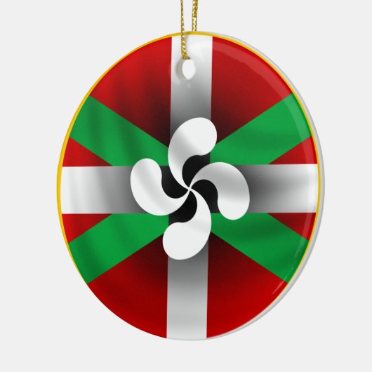 Baskische Verzierung Keramikornament (Links)